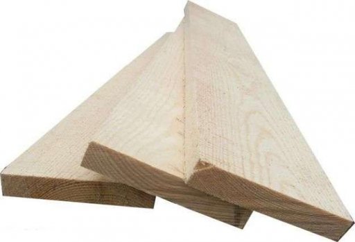 Дошки обрізні нестругані, сосна, цільна, 40x200x5000, суха, клас якості за ДСТУ EN 1927 - C